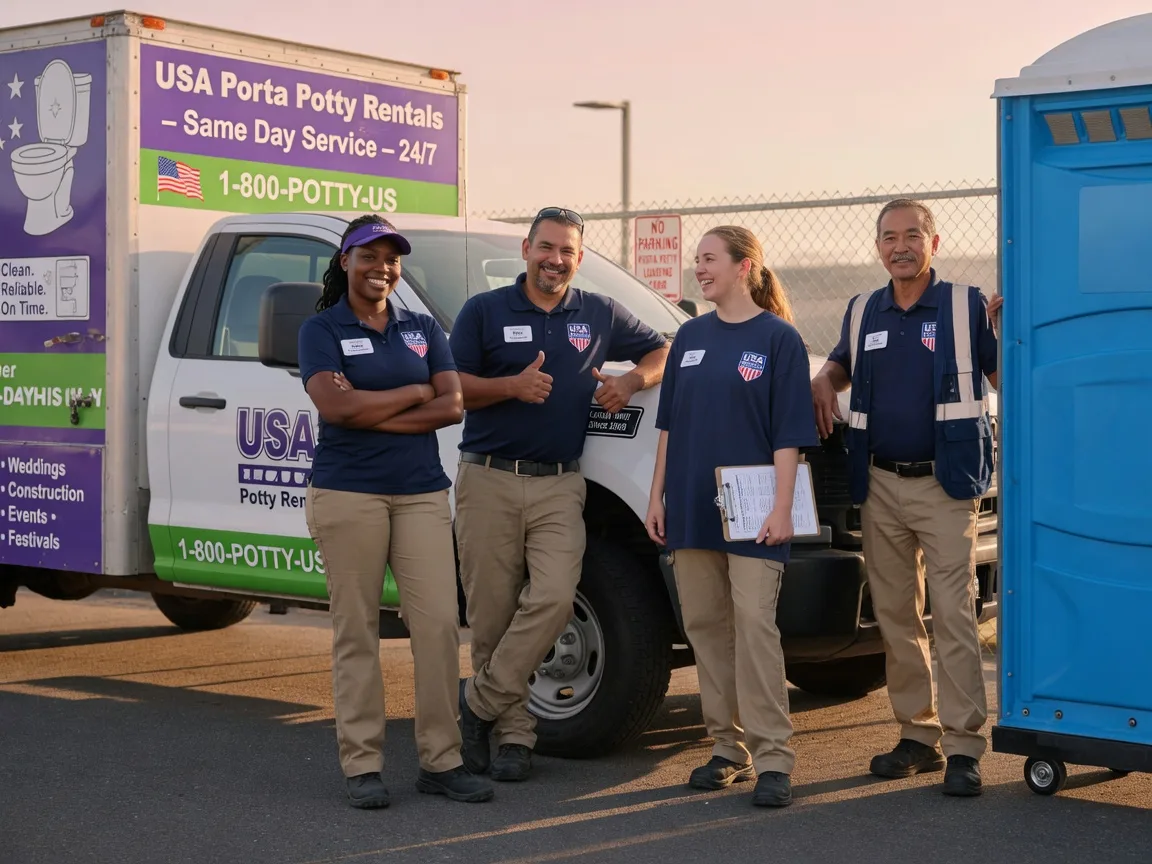 Porta Potty Rental company in North Lewisburg, OH