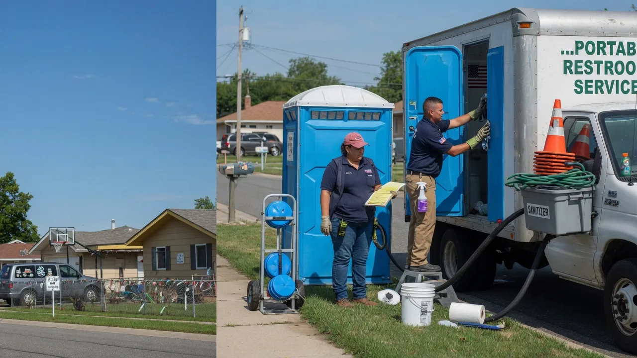 Portable Toilet Rental in North Lewisburg, OH near me